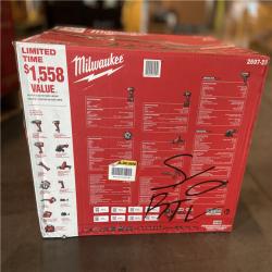 NEW! - Milwaukee M18 18-Volt Lithium-Ion Cordless Combo Kit 9-Tool with 2-Batteries  Charger and Tool Bag