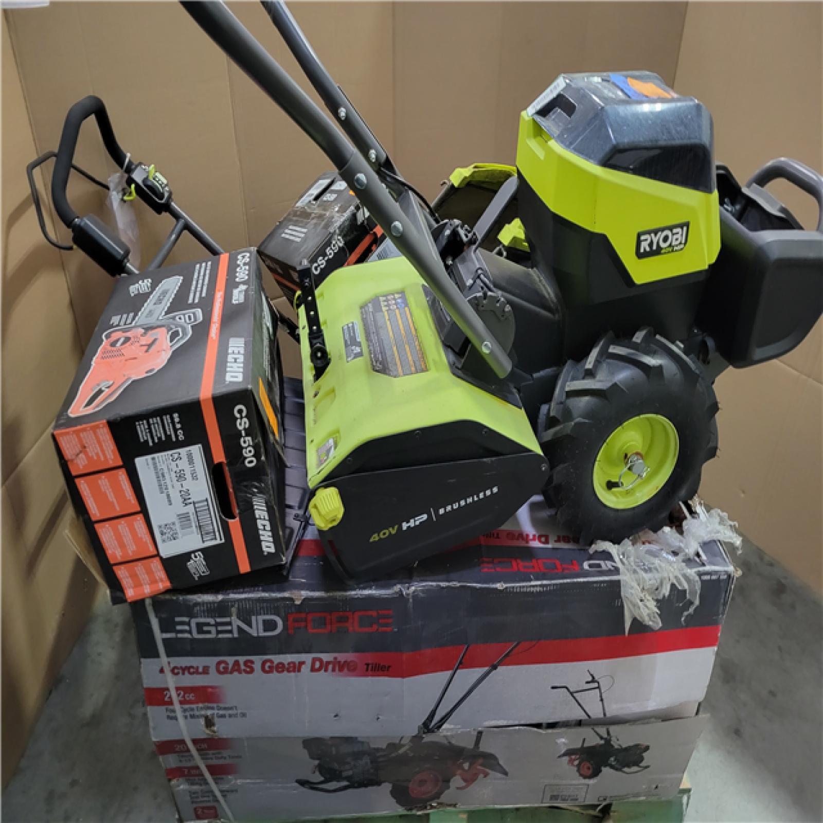CALIFORNIA AS-IS OUTDOOR POWER EQUIPMENT