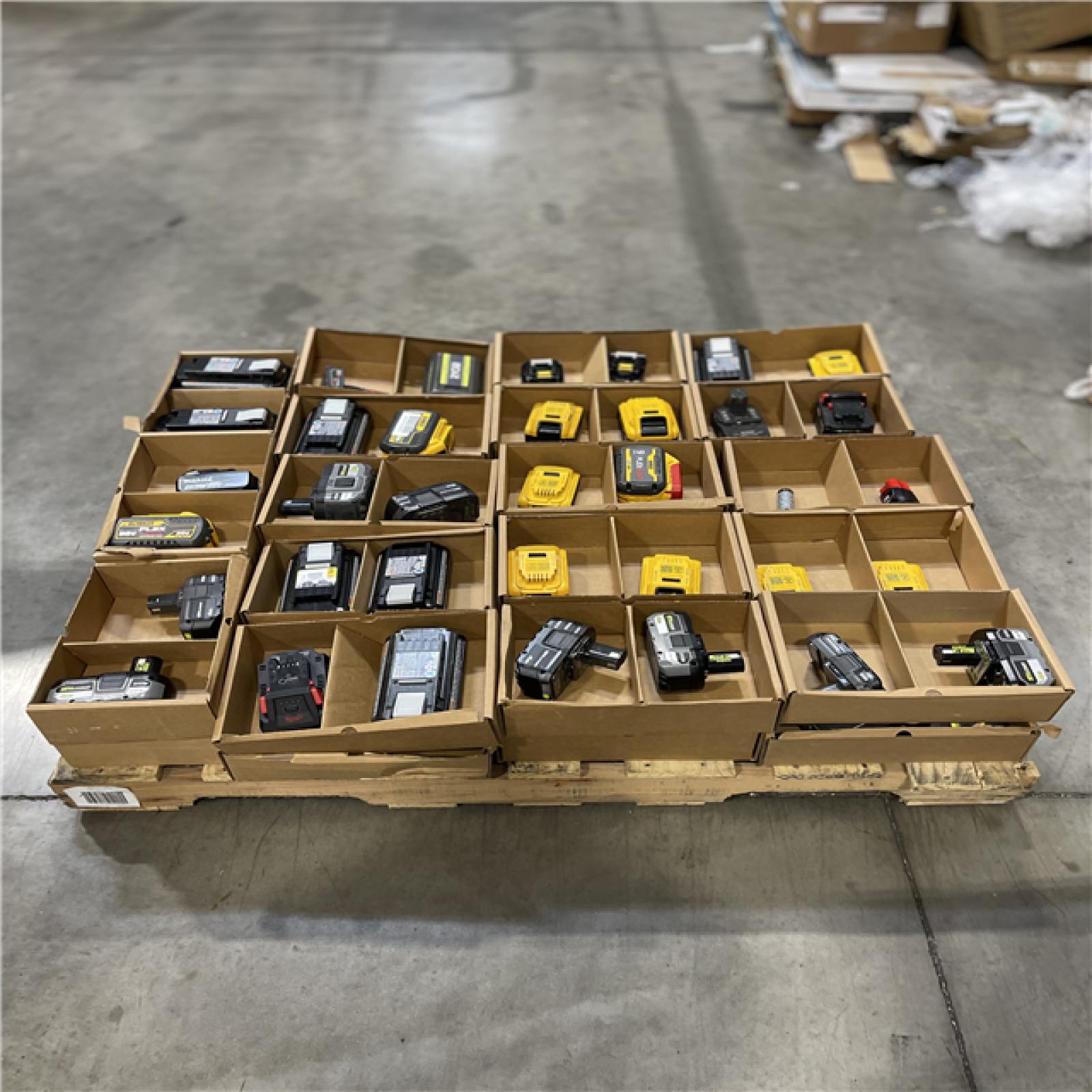 DALLAS LOCATION- AS-IS BATTERY PALLET
