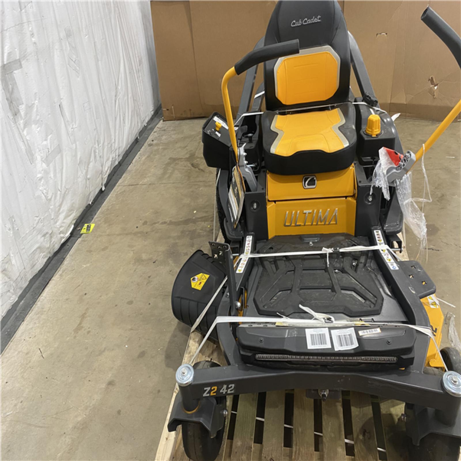 Houston Location - AS-IS Outdoor Power Equipment CUB CADET Z2 42 INCH SIT DOWN MOWER