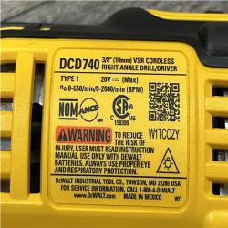 AS-IS DEWALT 20V MAX Cordless 3/8 in. Right Angle Drill/Driver (Tool Only)