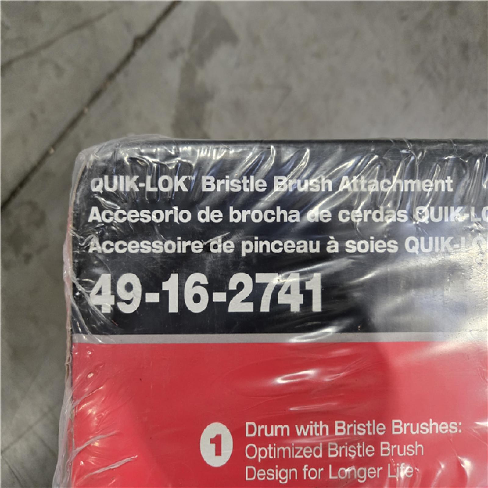 NEW!- Milwaukee M18 FUEL Quik-Lok Professional Grade 48.75 in. L Brush Attachment