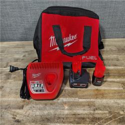 HOUSTON LOCATION - AS-IS (APPEARS LIKE NEW) Milwaukee 3497-22 12V Brushless Hammer Drill and Impact Driver Combo Kit