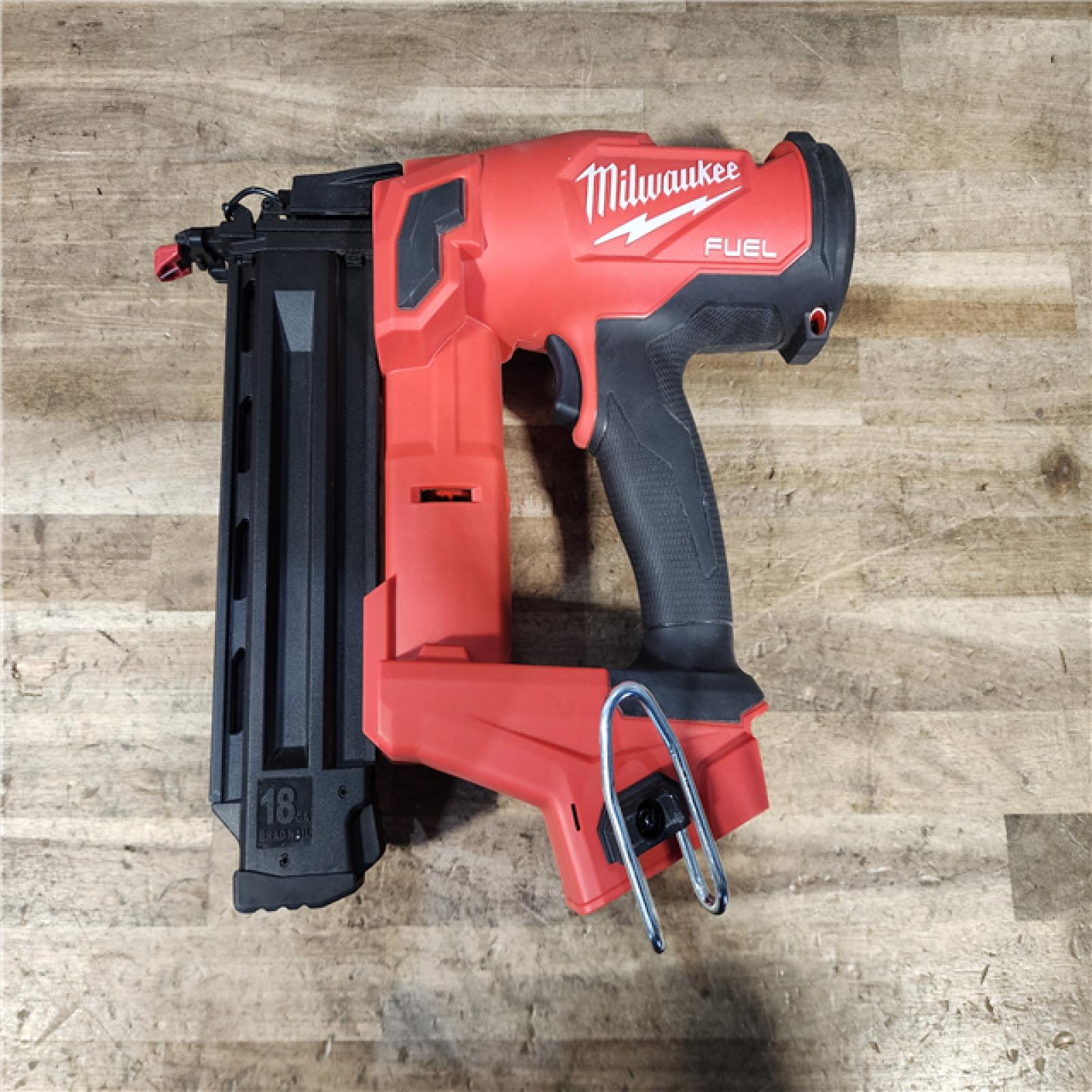HOUSTON LOCATION - AS-IS Milwaukee FUEL 18-Volt Lithium-Ion Brushless Cordless Gen II 18-Gauge Brad Nailer (Tool-Only)