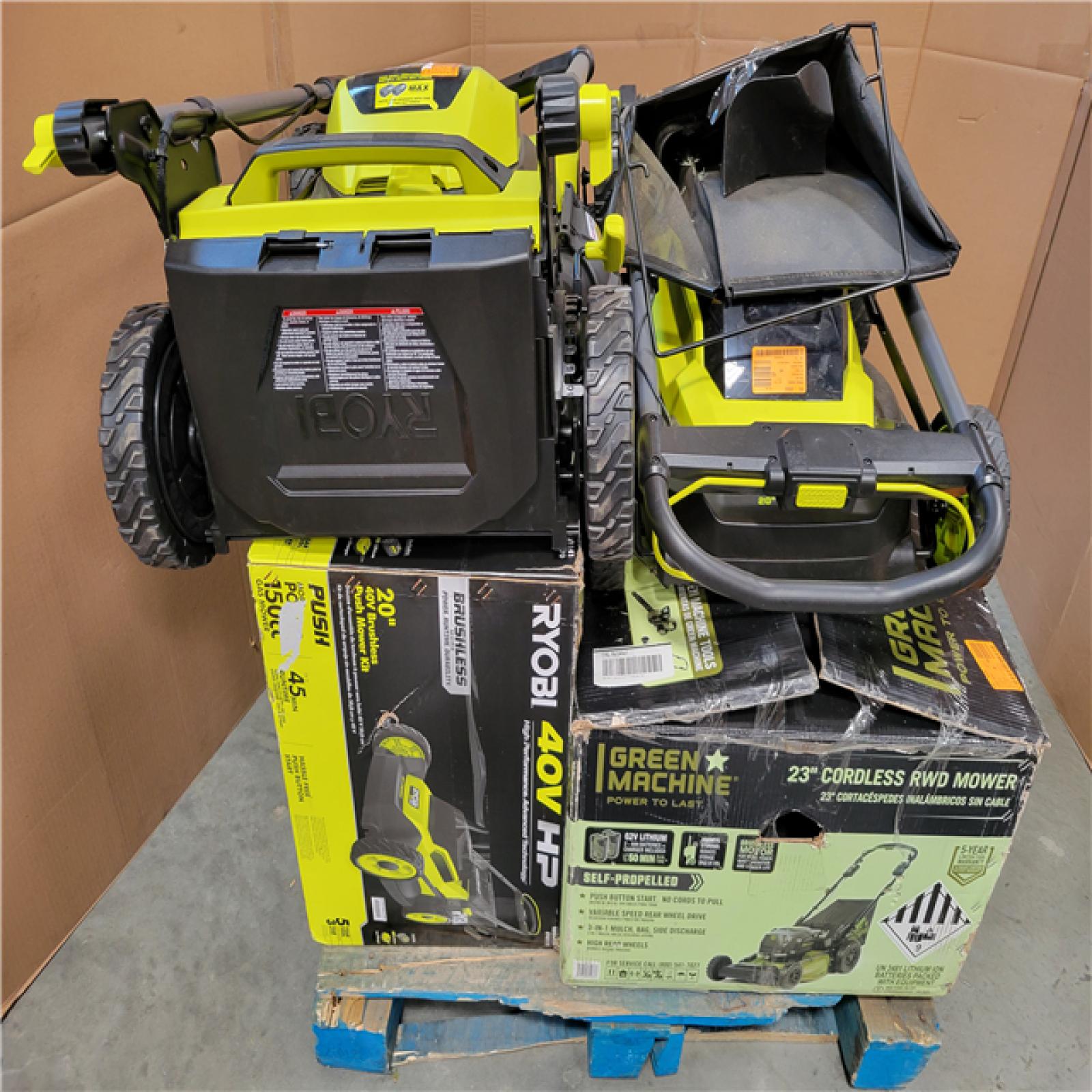 CALIFORNIA AS-IS OUTDOOR POWER EQUIPMENT