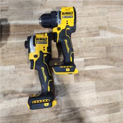 HOUSTON LOCATION - AS-IS DEWALT 2 TOOL COMBO KIT W/ (2) BATTERY & CHARGER