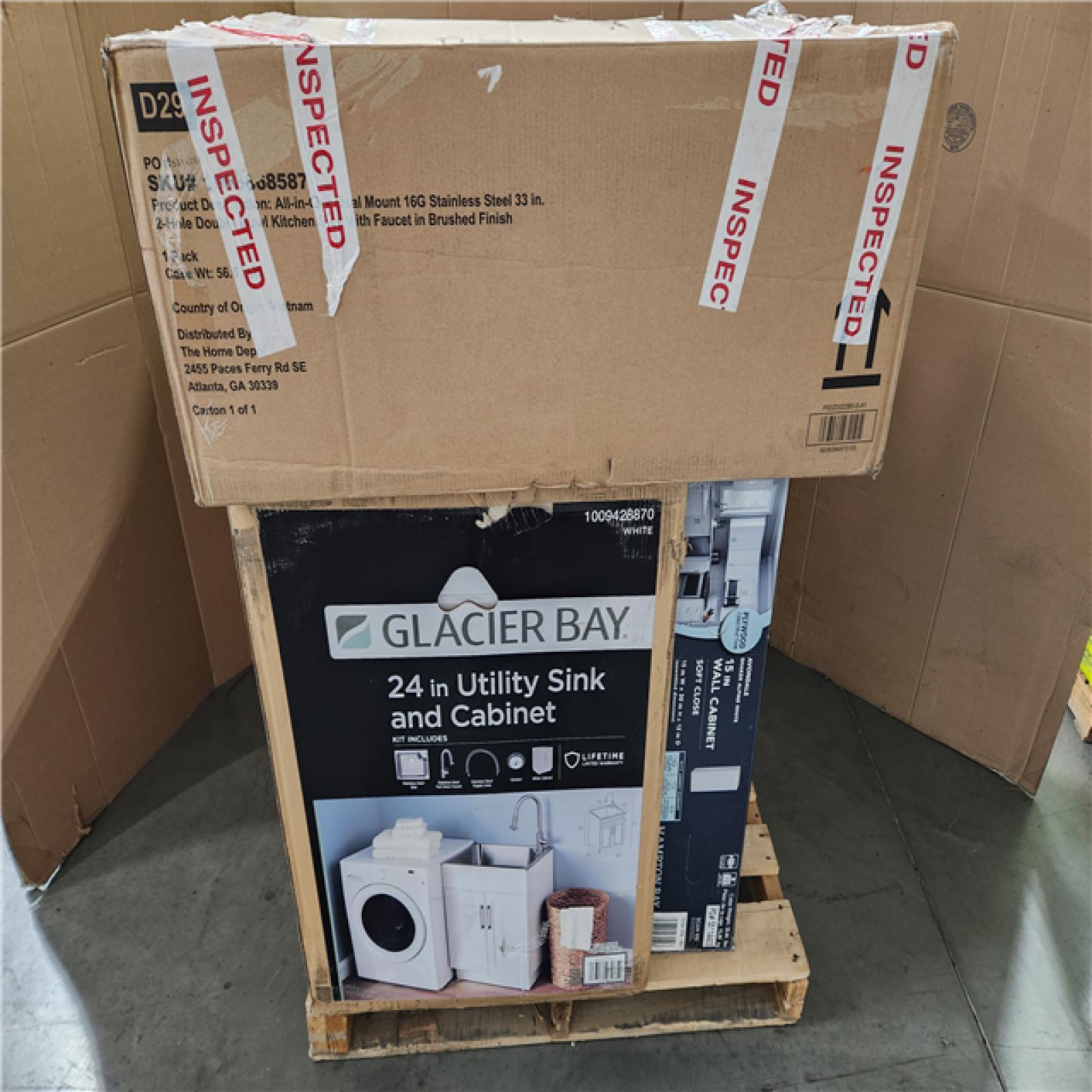 CALIFORNIA AS-IS HOME IMPROVEMENT PALLET