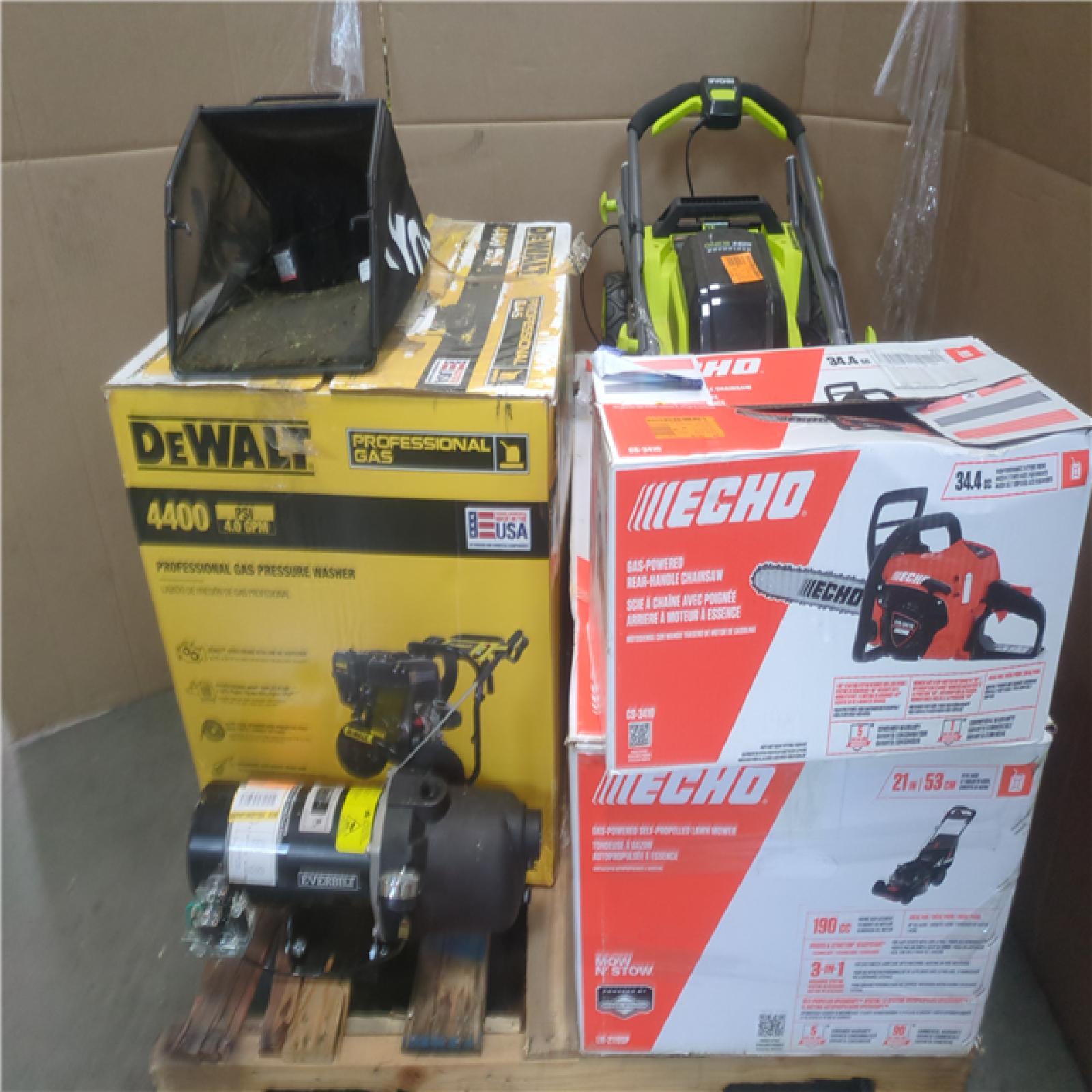 California AS-IS OUTDOOR POWER EQUIPMENT