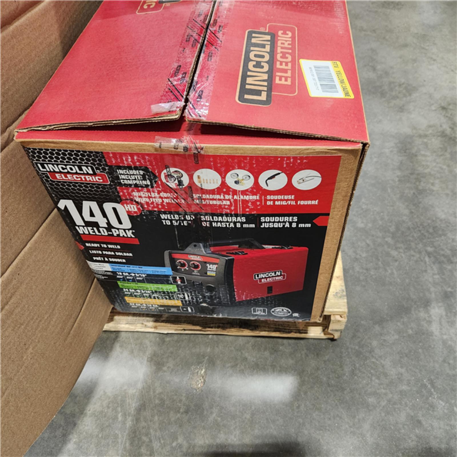 Dallas Location - As-Is Lincoln Electric Weld-Pak 140 Amp MIG Welder
