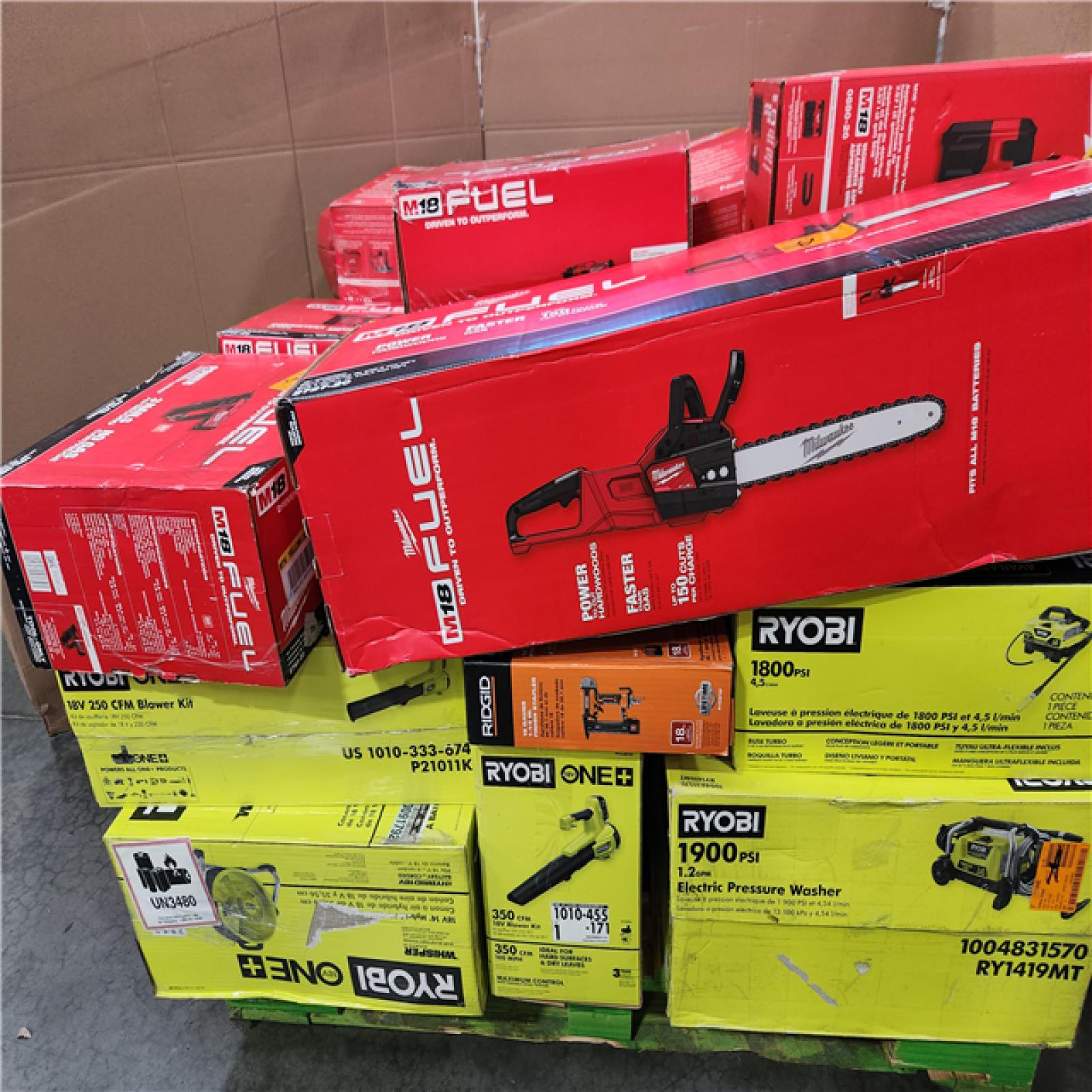 CALIFORNIA AS-IS TOOL PALLET