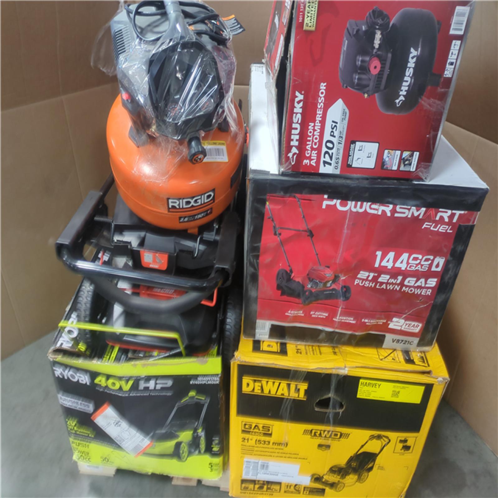 CALIFORNIA AS-IS OUTDOOR POWER EQUIPMENT