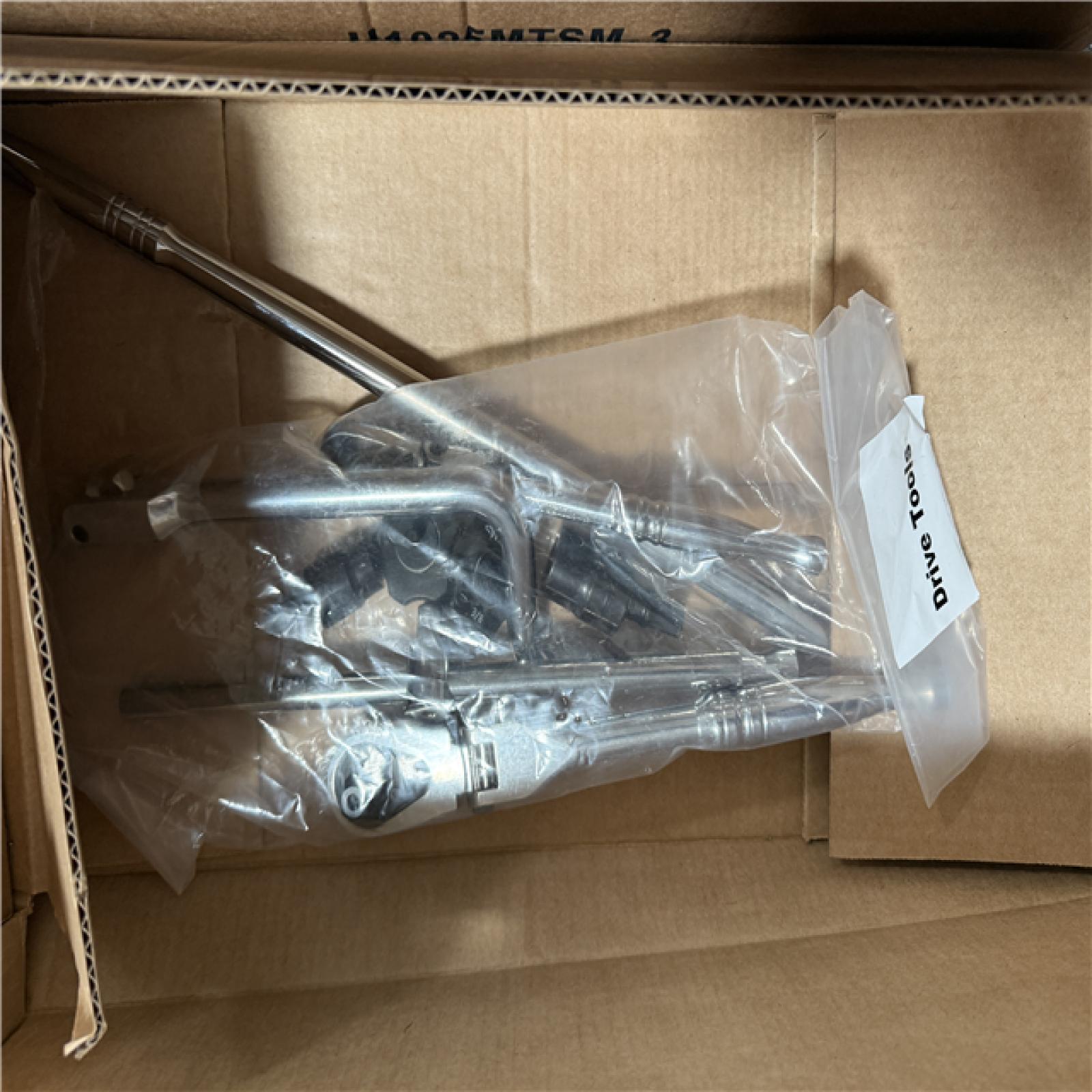 California NEW Tools, includes Drive Tools, Hex Key, Socket Rail, 1/2 D Impact Socket MM, 3/8 D Impact Socket, Screwdriver & Folding Hex Key, Sockets, Ratcheting Wrench MM, Combination Wrench, Stubby Wrench, Flax Ratcheting Wrench, Drive Tools