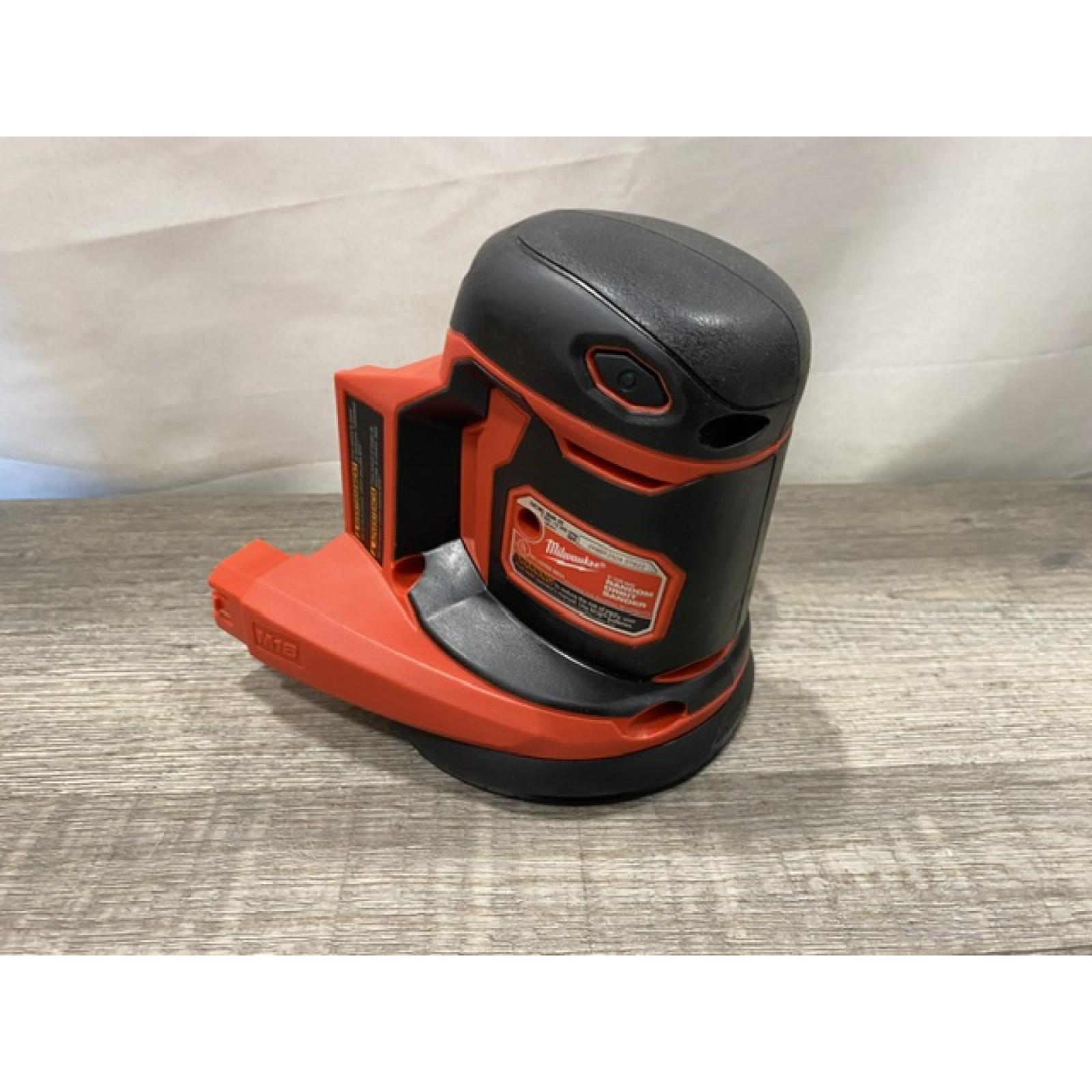 AS-IS Milwaukee 18V Lithium-Ion Cordless 5 in. Random Orbit Sander (Tool-Only)