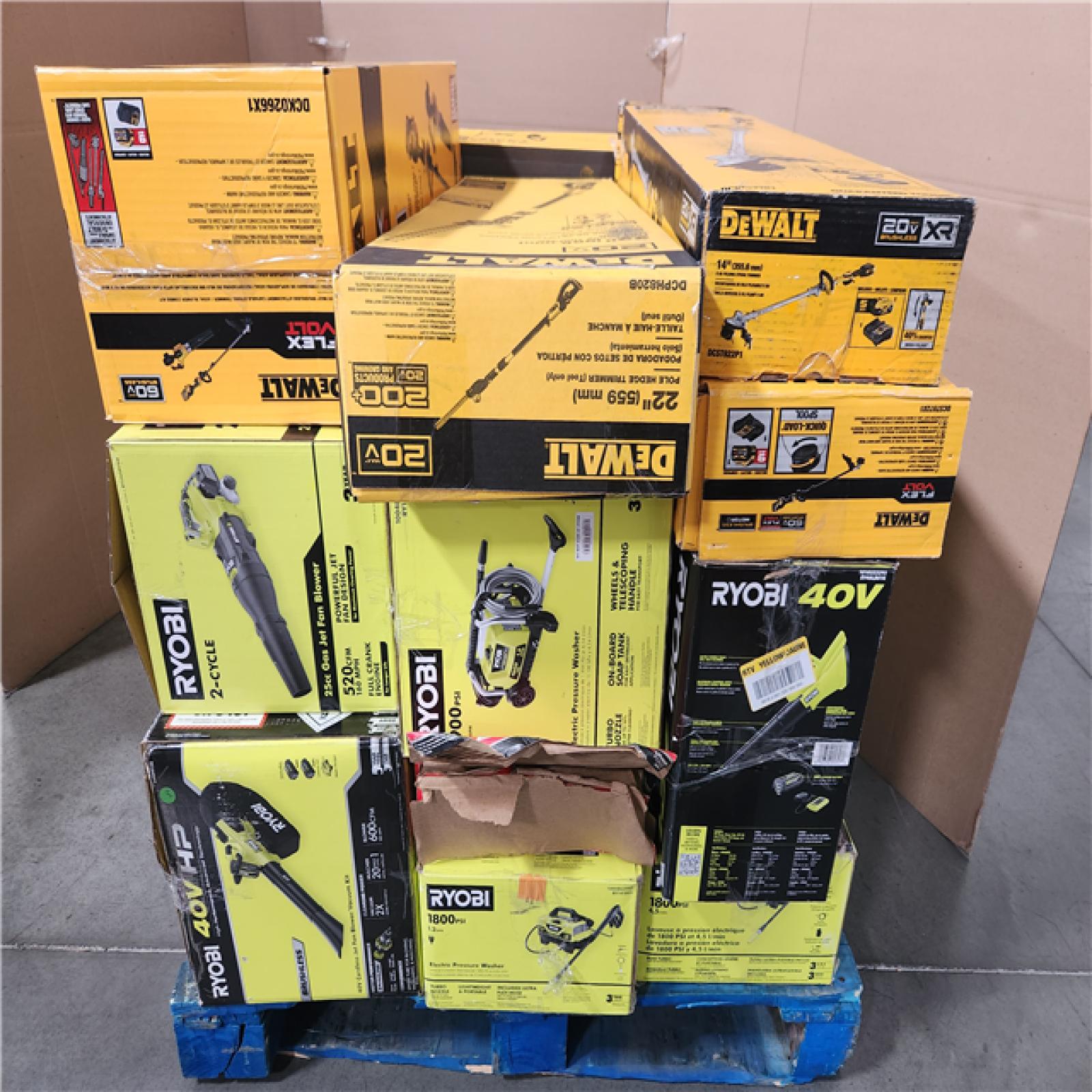 CALIFORNIA AS-IS TOOL PALLET