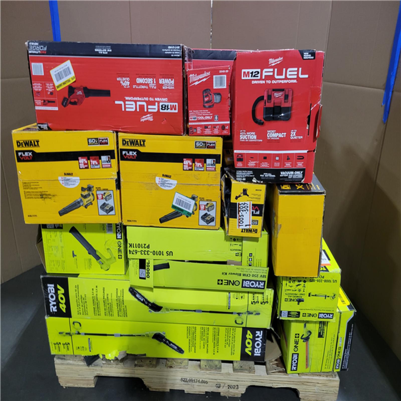 CALIFORNIA AS-IS TOOL PALLET