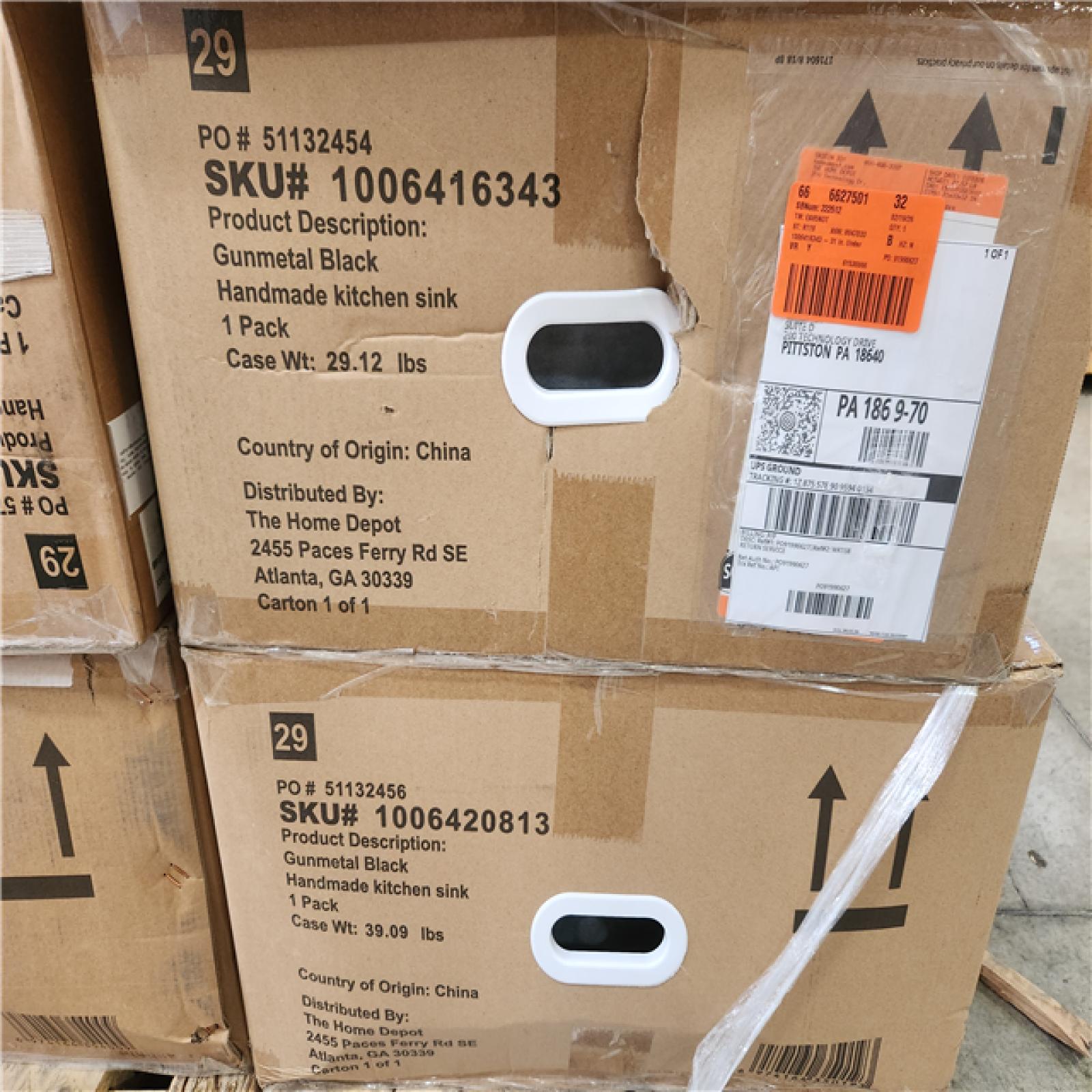 Phoenix AS-IS Mixed Handmade Kitchen Sinks (8-Sinks)