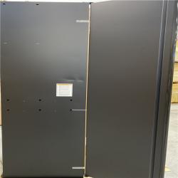 DALLAS LOCATION - Husky Extra Wide Heavy Duty Welded 20-Gauge Steel Freestanding Garage Cabinet in Black (42 in. W x 82 in. H x 24.6 in. D)