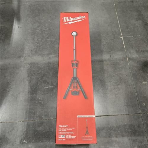 LIKE NEW! - Milwaukee M18 18V Cordless Rocket Dual Power Tower Light (Tool Only)