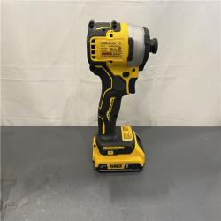 AS-IS - DeWALT ATOMIC 20V Max Lithium-Ion Brushless Cordless Compact 1/4 in. Impact Driver Kit