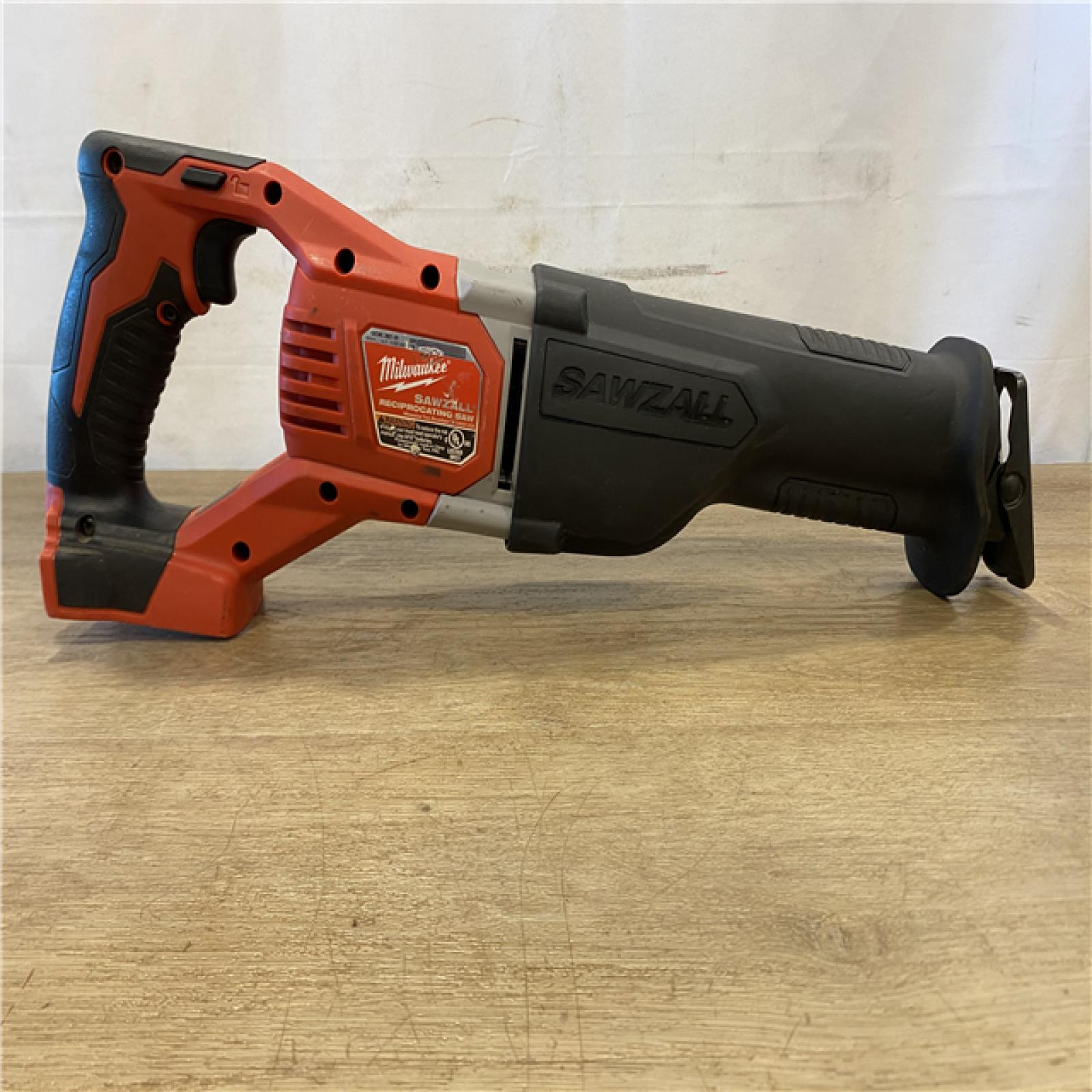 AS-IS Milwaukee 18V Lithium-Ion Cordless SAWZALL Reciprocating Saw (Tool-Only)
