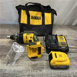 AS-IS DEWALT 20V MAX Cordless Brushless Screw Gun Kit