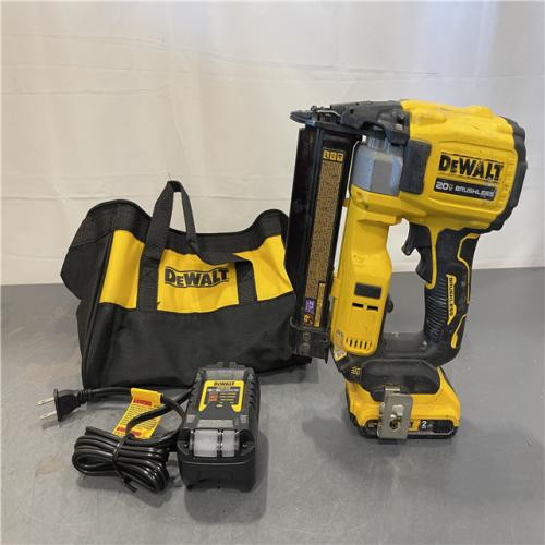 AS-IS - DeWalt ATOMIC 20V MAX Lithium Ion Cordless 23 Gauge Pin Nailer Kit