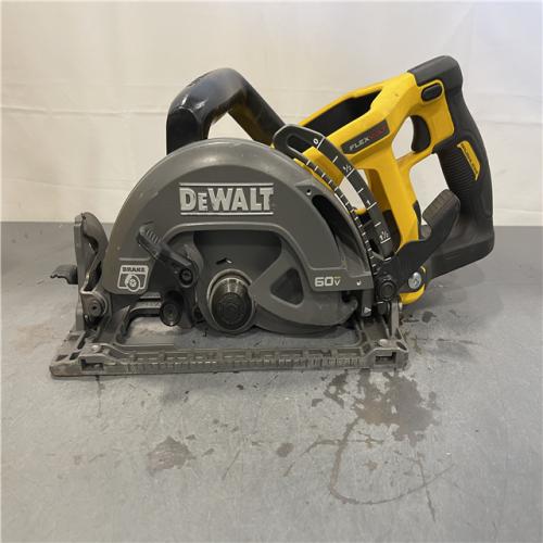 AS-IS - DEWALT FLEXVOLT 60V MAX Cordless Brushless 7-1/4 in. Wormdrive Style Circular Saw