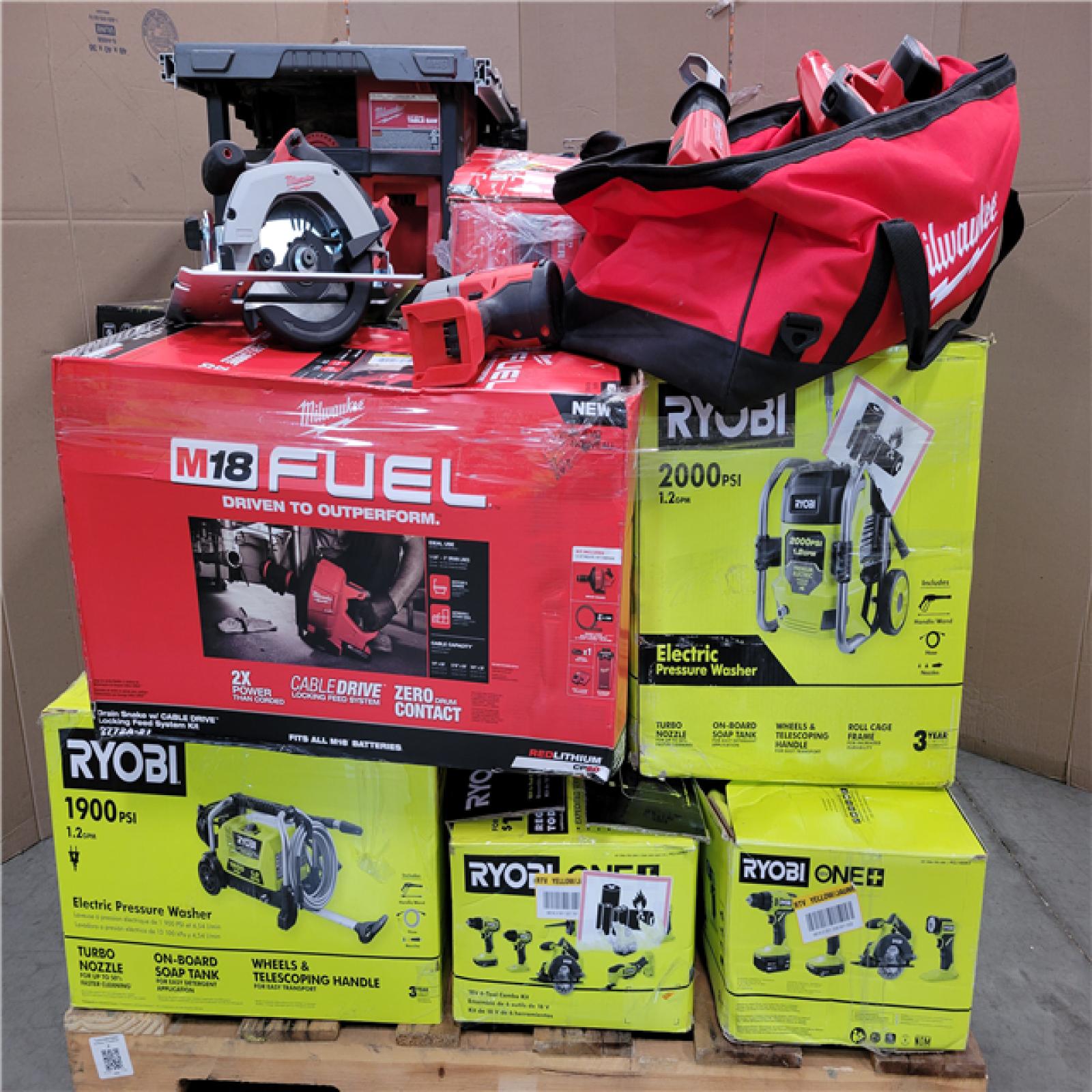 CALIFORNIA AS-IS TOOL PALLET