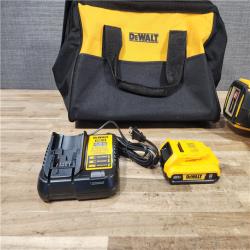 HOUSTON LOCATION - AS - IS DEWALT 20V MAX XR Lithium-Ion Cordless 18-Gauge Narrow Crown Stapler Kit