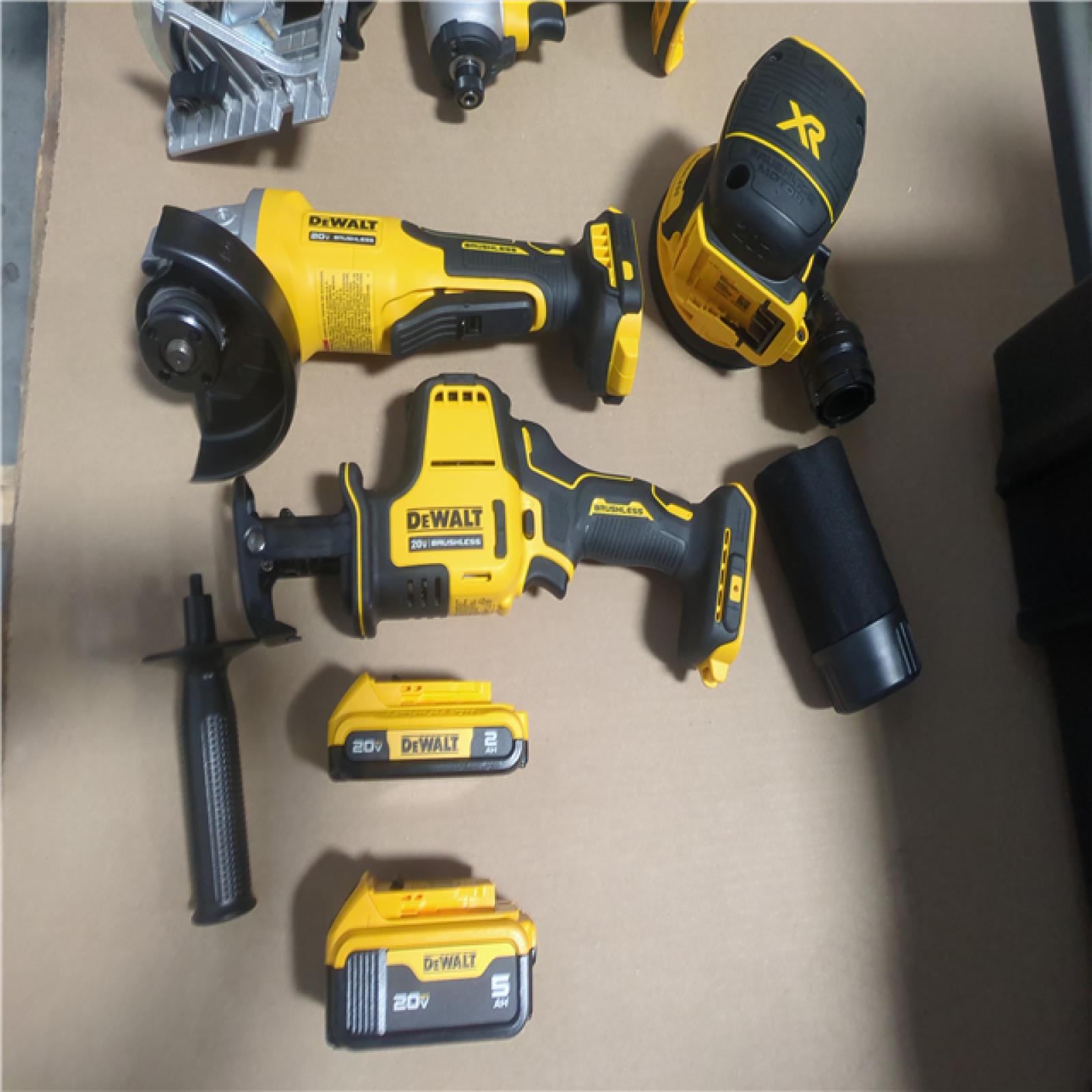 CALIFORNIA AS-IS DEWALT 20v 6 TOOL COMBO KIT