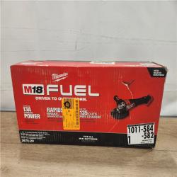 NEW- Milwaukee FUEL 18-Volt Lithium-Ion Brushless Cordless 4-1/2 in./6 in. Braking Grinder with Paddle Switch (Tool-Only)