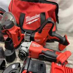 AS-IS Milwaukee 18V Lithium-Ion Cordless (8-Tool) Combo Kit