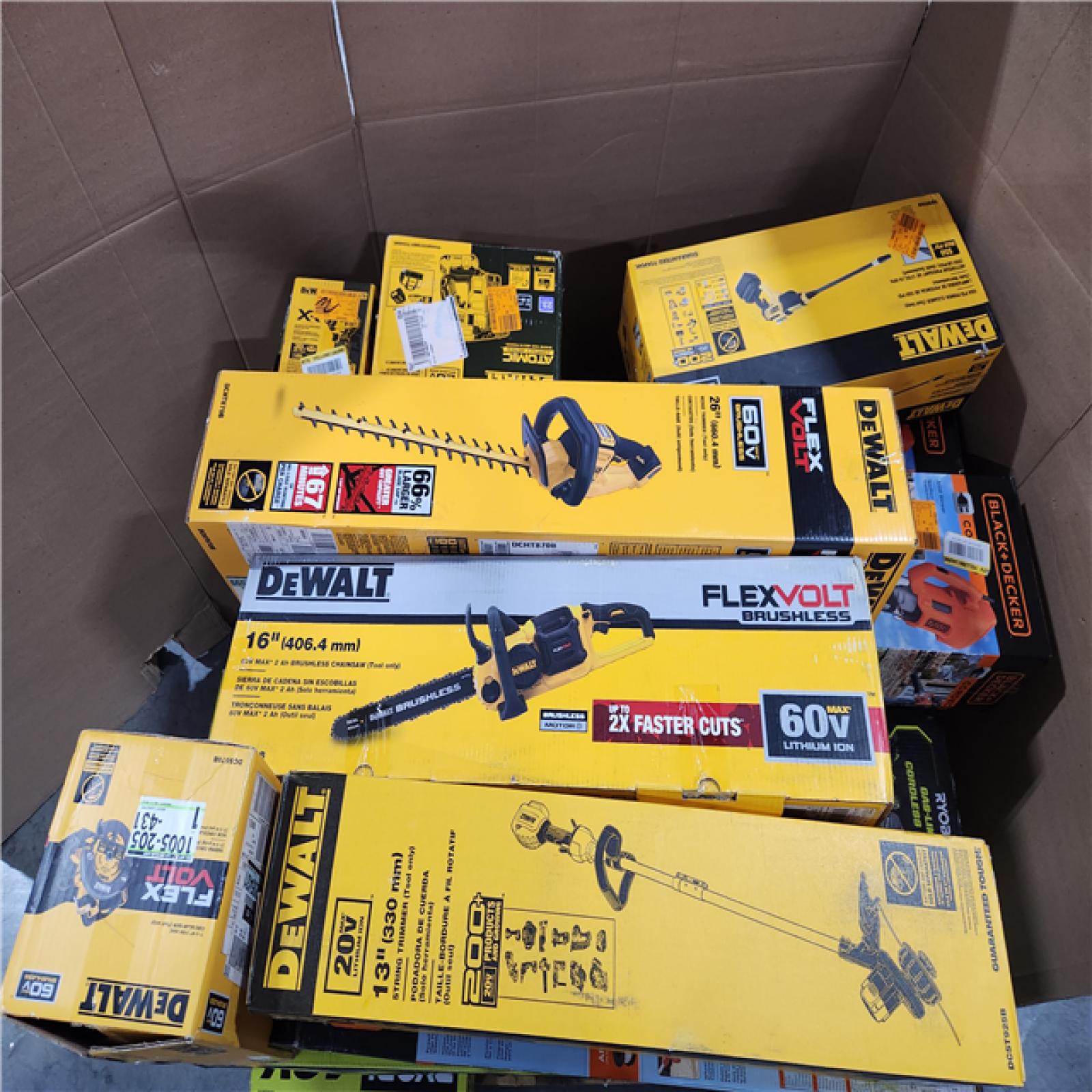 CALIFORNIA AS-IS TOOL PALLET