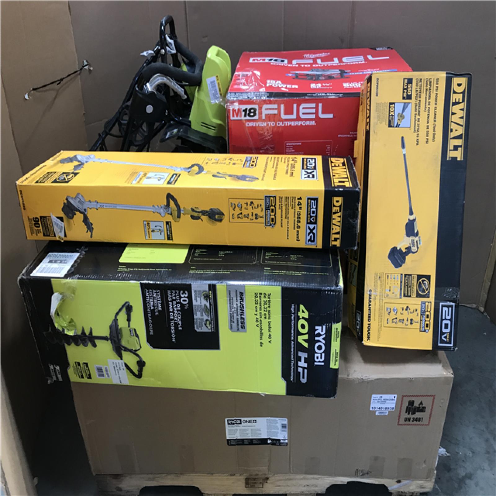 CALIFORNIA AS-IS TOOL PALLET