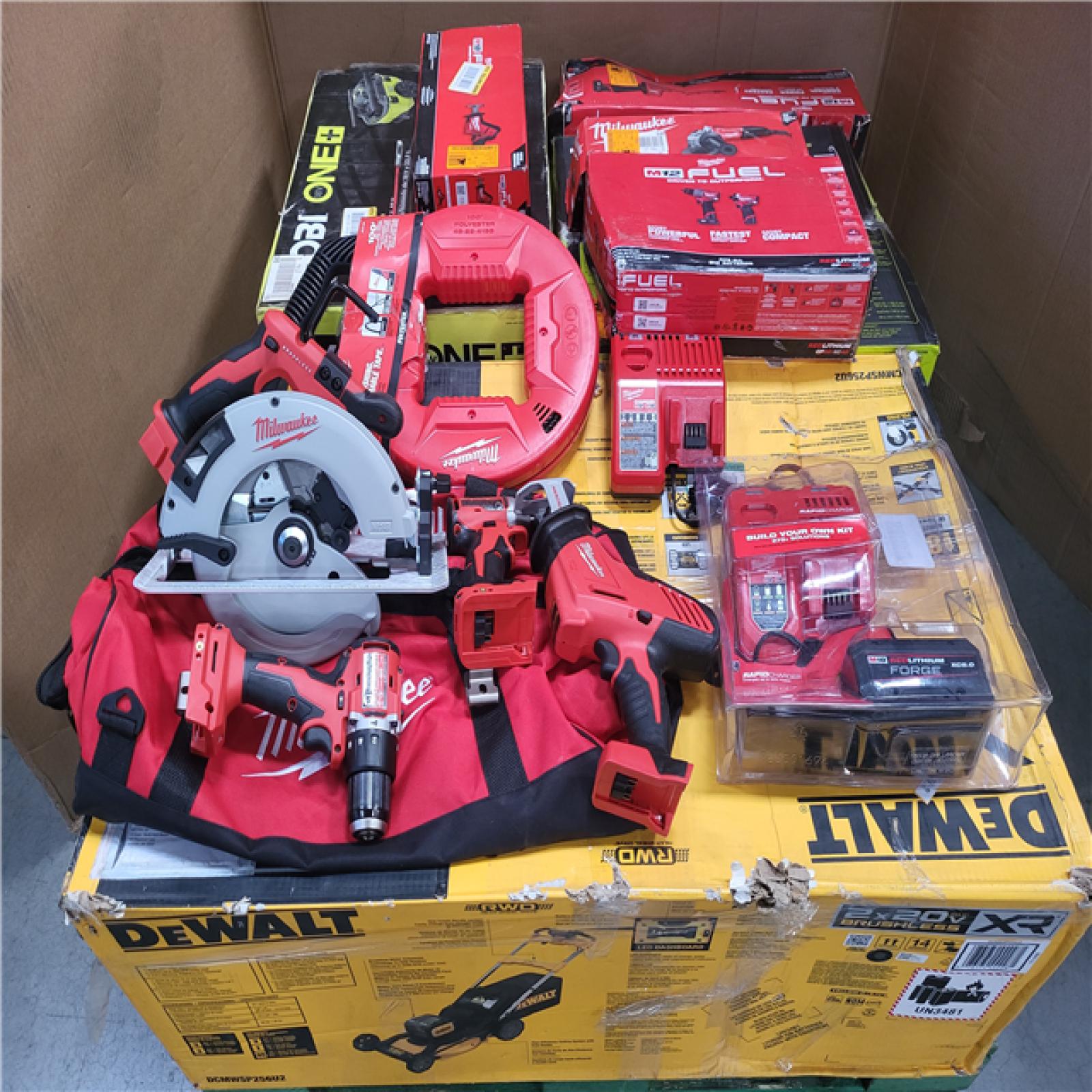 CALIFORNIA AS-IS TOOL PALLET