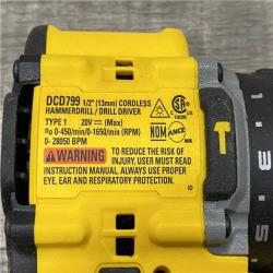 AS-IS DEWALT ATOMIC 20V Lithium-Ion Cordless 1/2 in. Hammer Drill Kit