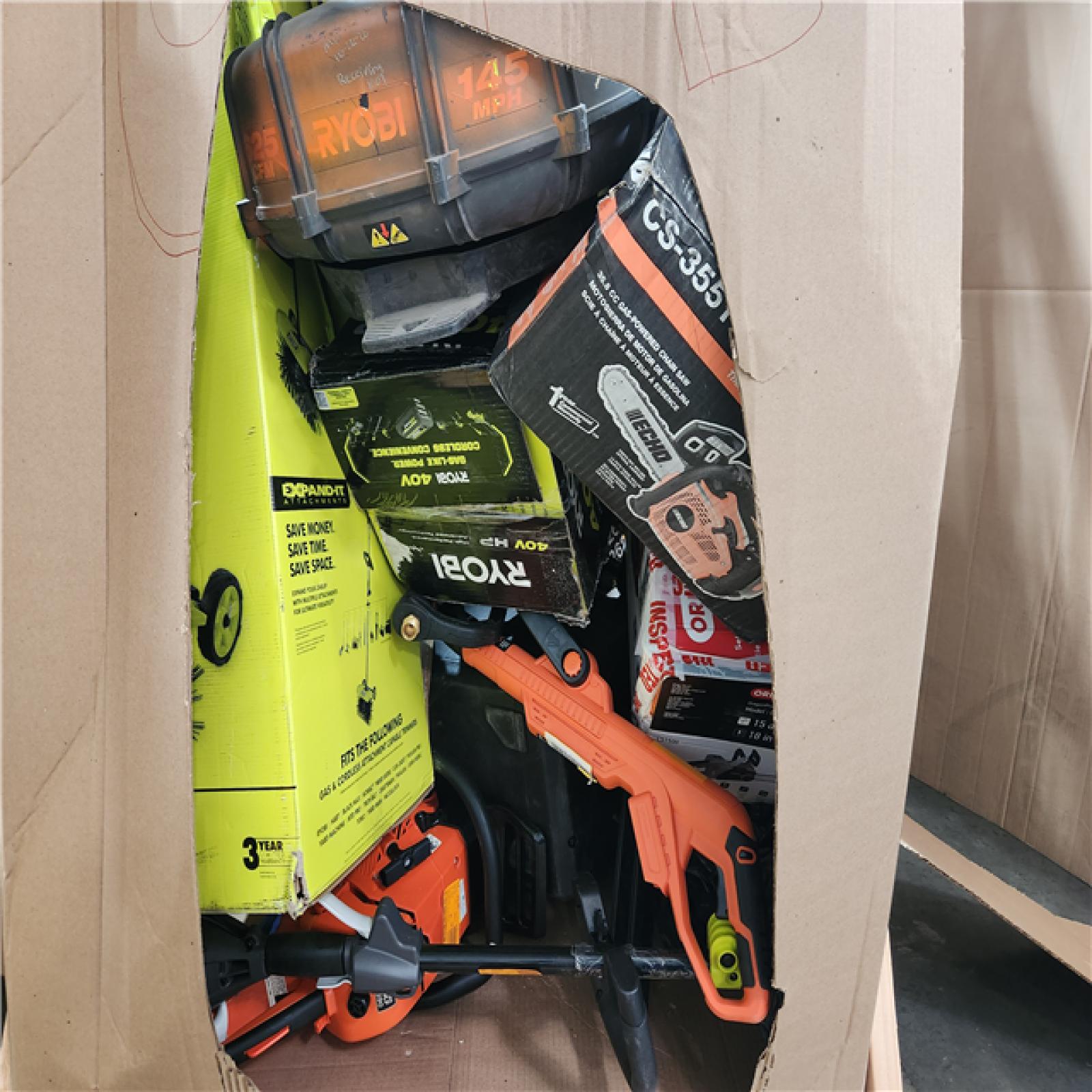 CALIFORNIA AS-IS OUTDOOR POWER EQUIPMENT