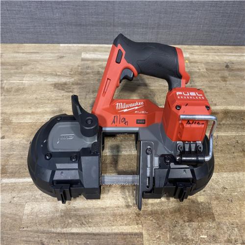 Houston Location AS-IS Milwaukee FUEL 12V Lithium-Ion Cordless Compact Band Saw (Tool-Only)