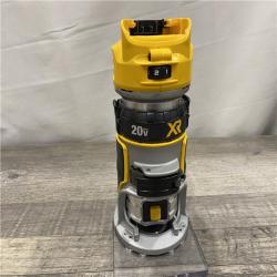 AS-IS DEWALT 20V MAX XR Cordless Brushless Fixed Base Compact Router (Tool Only)