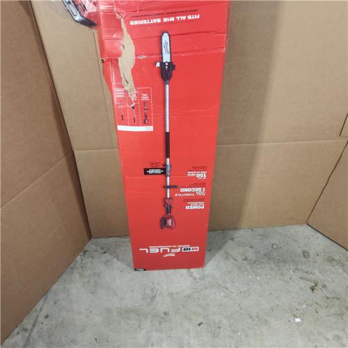 Houston location- AS-IS MWK2825-20PS 10 in. M18 Fuel Quik-Lok Pole Saw Appears in good condition