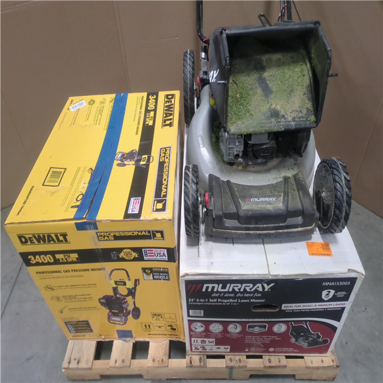 CALIFORNIA AS-IS OUTDOOR POWER EQUIPMENT