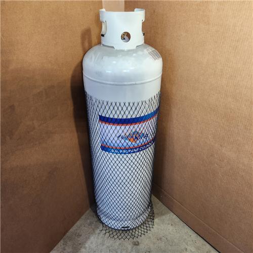 HOUSTON Location-AS-IS-100 Lb Steel Propane Cylinder POL Valve (Ships Empty)