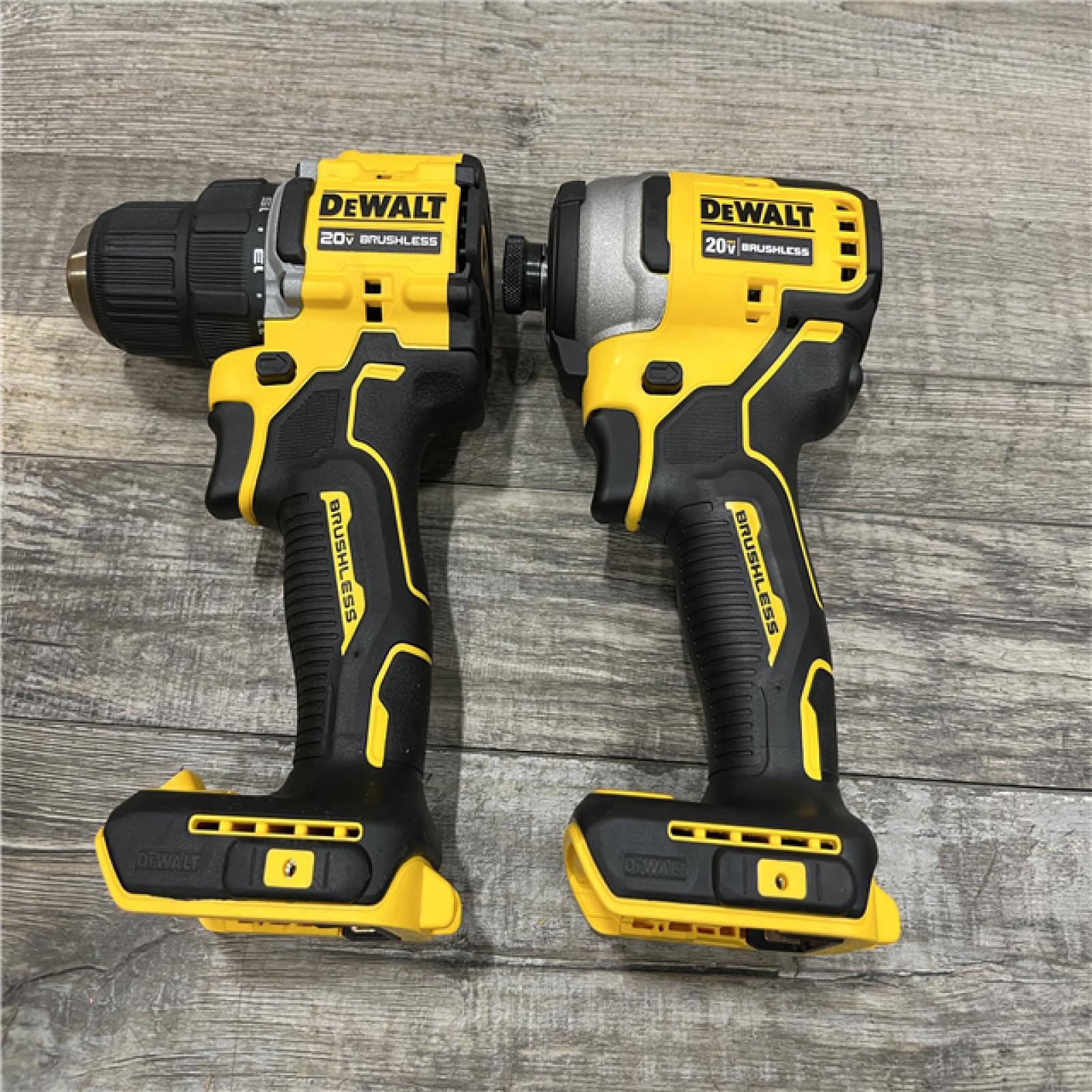 AS-IS DEWALT ATOMIC 20-Volt MAX Lithium-Ion Cordless Combo Kit
