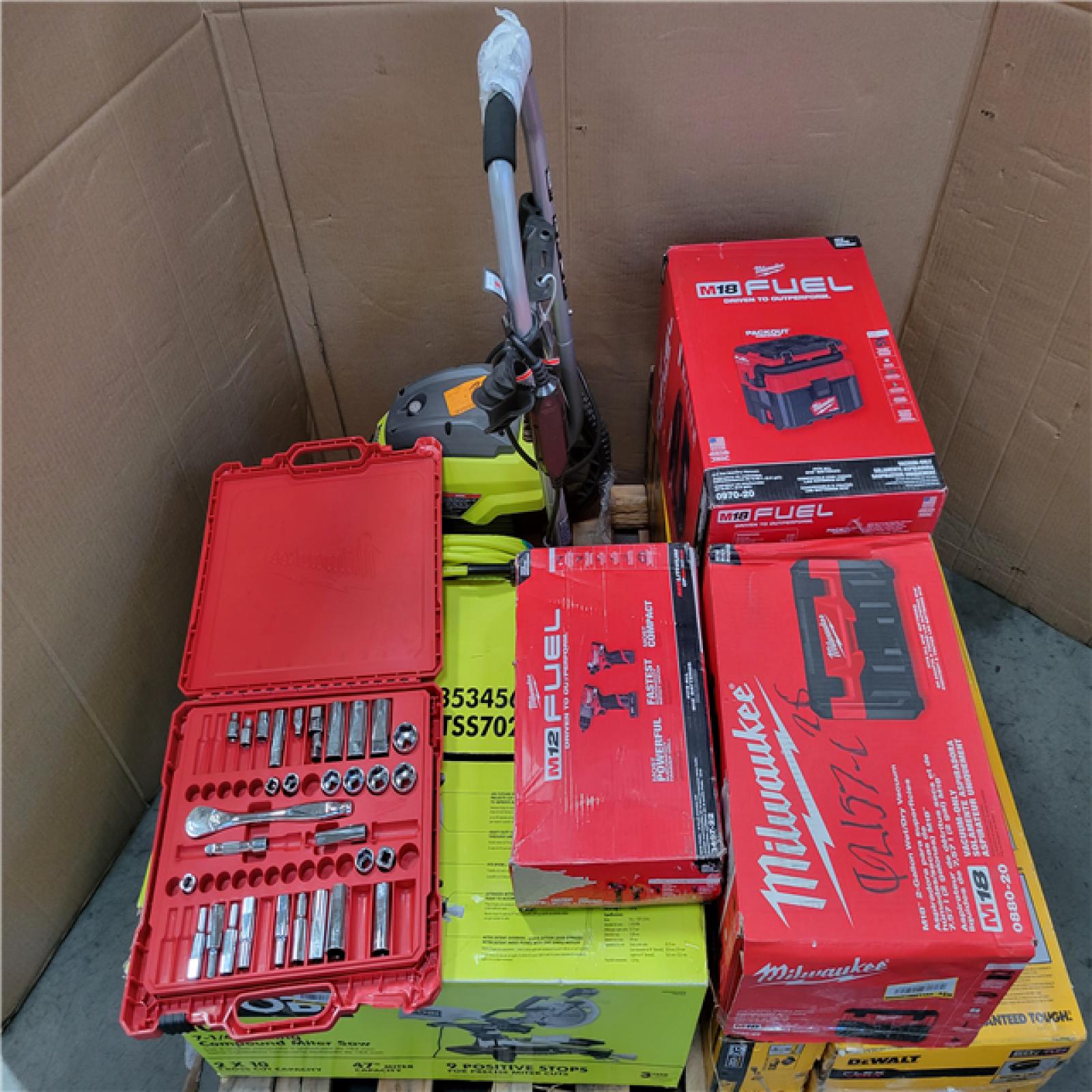 CALIFORNIA AS-IS TOOL PALLET