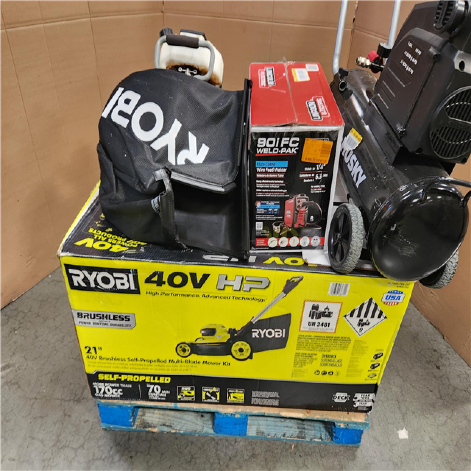 CALIFORNIA AS-IS OUTDOOR POWER EQUIPMENT