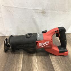 AS-IS Milwaukee FUEL 18V Lithium-Ion Brushless Cordless Super SAWZALL Orbital Reciprocating Saw (Tool-Only)