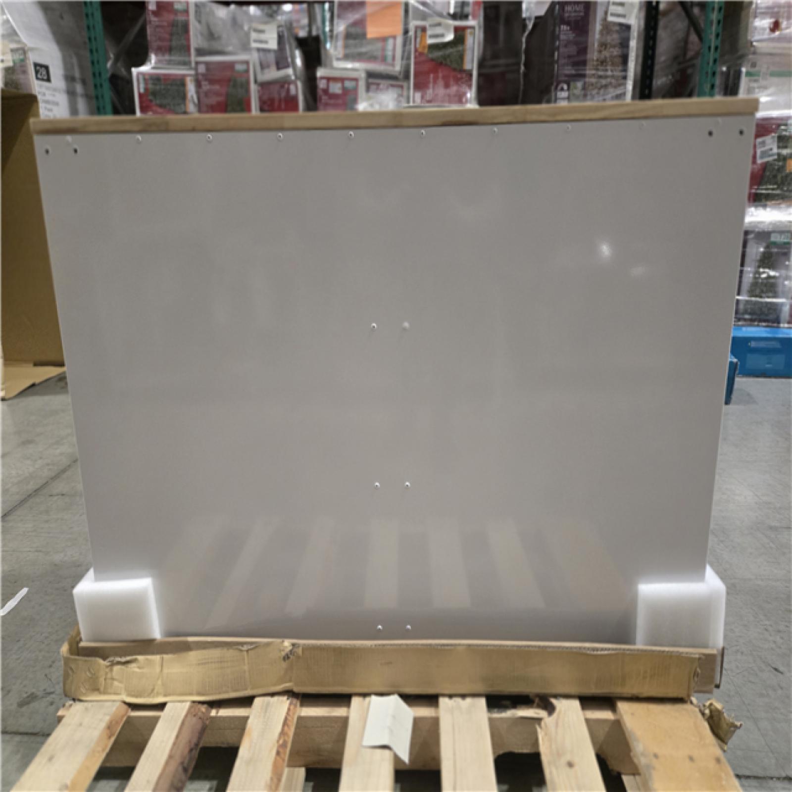 DALLAS LOCATION- Husky Tool Storage 46 in. W x 18 in. D 9-Drawer Gloss White Mobile Workbench Cabinet