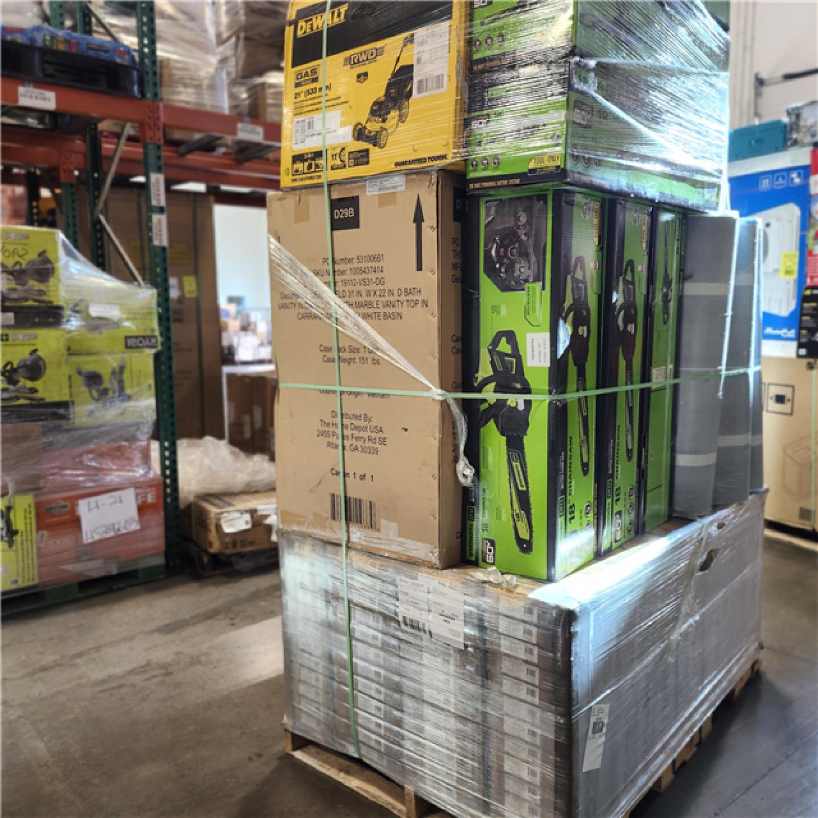 DALLAS LOCATION - AS-IS HOME IMPROVEMENT PALLET