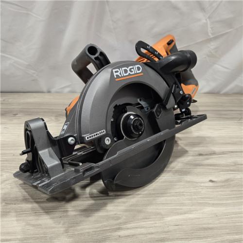 AS-IS 18V Brushless Cordless 7-1/4 in. Rear Handle Circular Saw (Tool Only)
