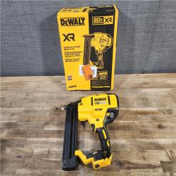 HOUSTON LOCATION - AS-IS DEWALT 20V MAX XR Lithium-Ion Electric Cordless 18-Gauge Brad Nailer (Tool Only)